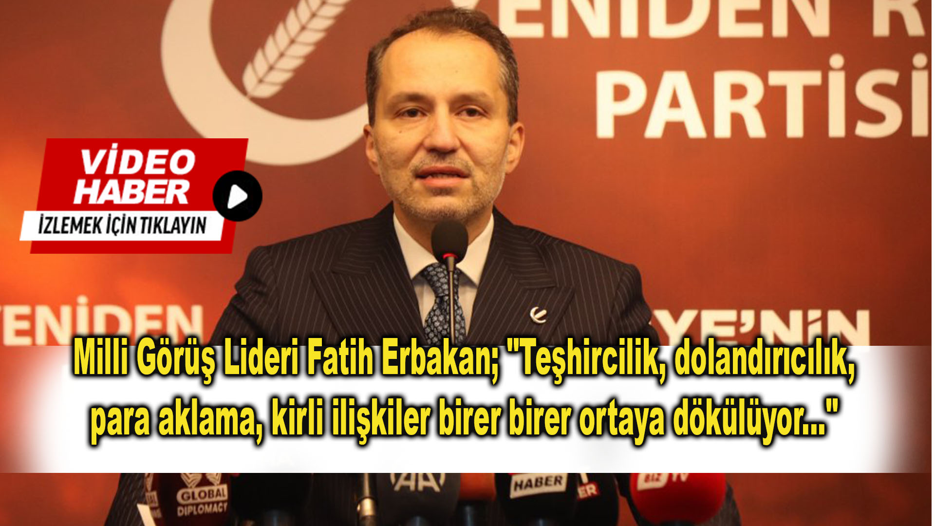 Milli G R Lideri Erbakan Te Hircilik Doland R C L K Para Aklama